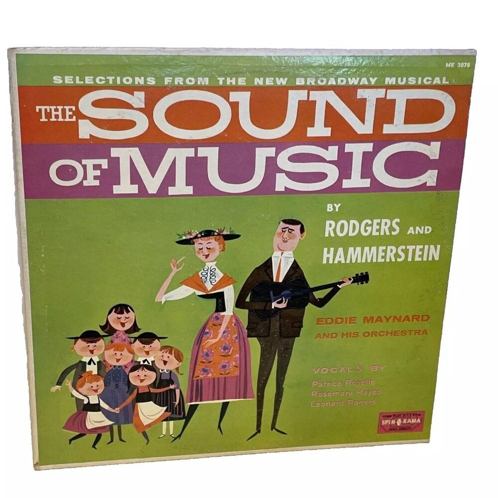 The Sound Of Music (Selections From The New Broadway Musical)(Vinyl) Spin-O-Rama